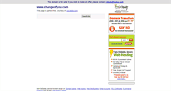 Desktop Screenshot of changeofyou.com